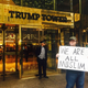 Documentary filmmaker Michael Moore in New York City.